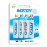 Baterias Recargables Beston Aa 2.300mah 4unidades