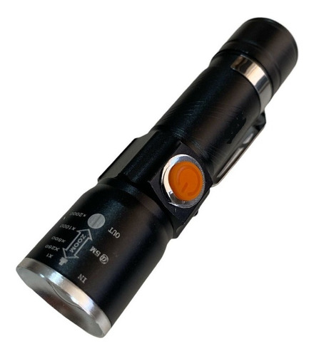 Pack X2 Mini Linterna Led Linterna Recargable Usb Linternas