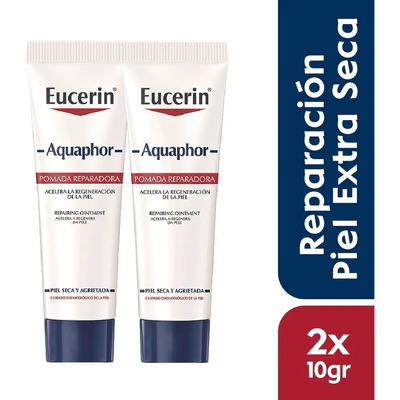 EUCERIN Pomada Reparadora Aquaphor Duopack 10ml, Hidratação Intensiva, Hidratante Labial | MercadoLivre