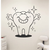 Vinilo Decorativo Muela Para Consultorio Sticker Dentistas 