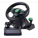 Volante Racer Xbox 360 Ps3 Ps2 Pc Pedal Cambio Vibração