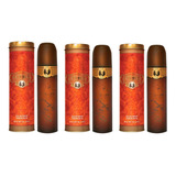 Kit 3 Perfumes Tradicional Cuba Gold Paris Importados 100ml