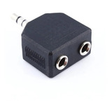 Adaptador Mini Plug 2 Hembras Divisor Auricular Stereo 3.5mm