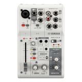 Mixer P/ Streaming Usb Yamaha Ag03 Mkii Blanca / En Belgrano