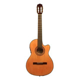 Guitarra Clasica Gracia Pro6eqp Eq Prener Electro Criolla Color Natural Orientación De La Mano Derecha