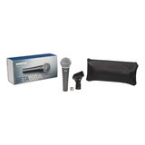 Shure Beta 58a Vocal Dinámico Supercardioide, Plata Micrófon