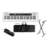 Teclado Musical Casio Ct S200 Casio C/ Suporte, Capa, Pedal