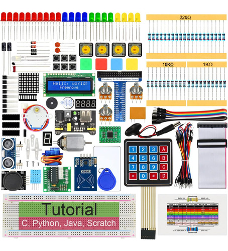 Freenove Rfid Starter Kit Para Raspberry Pi 4 B 3 B+ 400, Tu