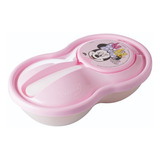 Pote Papinha Com Colher Tampa Minnie 320ml - Plasútil