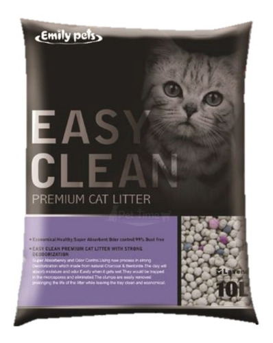 Arena Sanitaria Aglutinante Easy Clean Aromas  4 Kg