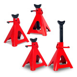 Juego X 4 Tripodes Caballetes Soportes Calza Chasis Auto 3t