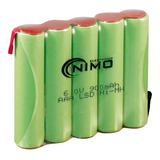 Pack 6v Pilas Safetyenergy Plus Tamaño Aaa 800mah 1,2v Ni-mh