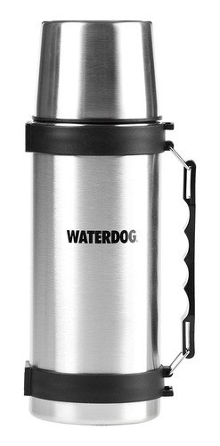 Termo Waterdog Ta 1000 Cc De Acero Inoxidable 1l Plateado