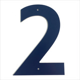 Números Para Casa Azul Marino 23cm Números Residenciales