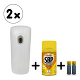 Kit 2 Sbp Automático Aparelho + Refil 250ml Citronela 