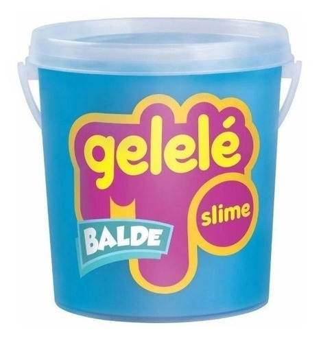 Slime Gelele Balde 457g  Tradicional Massinha Geleca Amoeba