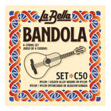 Encordado Bandola De Colombia La Bella C50