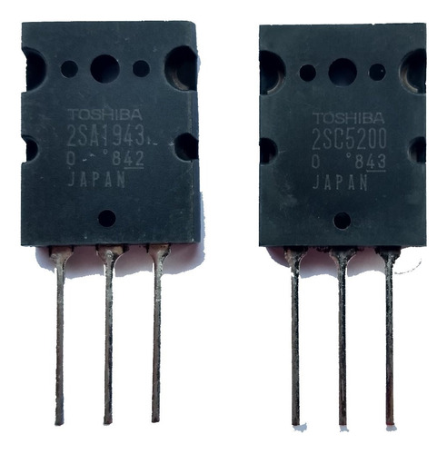 20 Pares *transistor 2sc5200 / 2sa1943 Toshiba * Mica