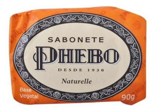 Atacado C/18 Sabonete Phebo Naturelle 90g C/ Nota Fiscal 