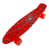 Mini Patineta Estilo Penny Tabla Skate Skateboard Ruedas Luz