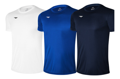Kit 3 Camisetas Academia Esporte Penalty Clássica Original
