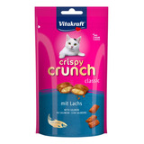 Vitakraft Crispy Crunch Gatos Sabor Salmon 60 Gr