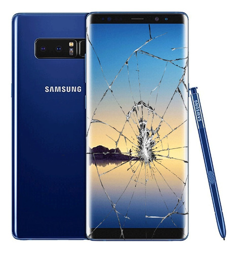 Cambio De Vidrio Glass Samsung Note 8 Reparación Celulares