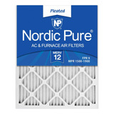 Nordic Pure 20 X 25 X 1 Merv 10 Filtros Plisados Para Sistem