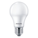 Foco Led Philips Ecohome Bulbo Color Blanco Cálido 10w 220v