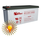 Bateria Vrla Agm 12v 200ah Ciclo Profundo Netion, Ups/solar