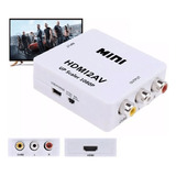 Mini Convertidor Hdmi A Rca Hdmi2av