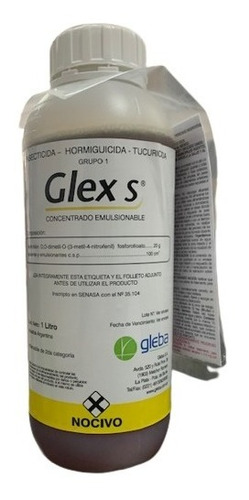 Insecticida - Glex S X1lt. - Veneno Hormigas Gorgojos