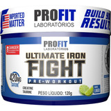 Pré Treino Ultimate Iron Fight 120g - Profit Labs Sabor Limão