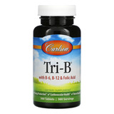 Carlson Labs Tri-b Con B6, B12 Y Ácido Fólico 360 Tabs Sabor N/a