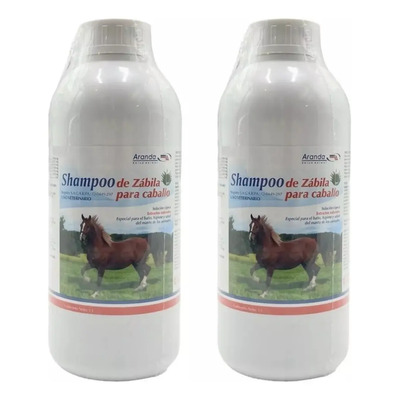 Shampoo De Zábila Para Caballo 1 Litro *2 Piezas | Envío gratis