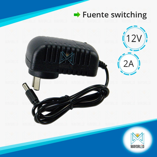 Fuente Switching 12v 2a Tiraled 5050 Cctv Mayorled