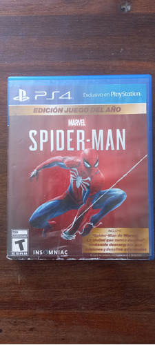 Juego Spiderman Ps4