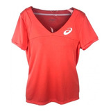 Camiseta Asics W Tennis Ss - Coral