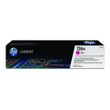 Cartucho De Tóner Hp 126a Magenta Original Laserjet Ce313a