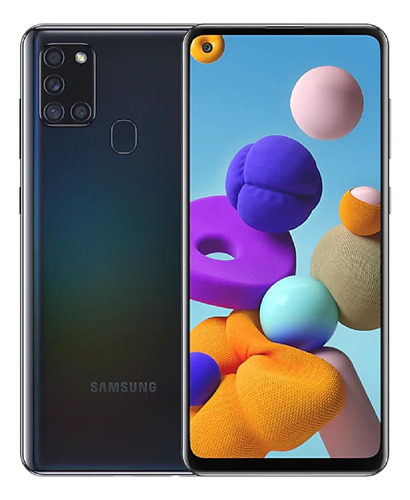 Galaxy A21s 128 Gb Negro Reacondicionado + Garantia 12 Meses