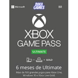 Xbox Game Pass Ultimate 6 Meses - 25 Dígitos