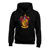 Buzo Capota Gryffindor Harry Potter Saco Deportivo Hoodie M1