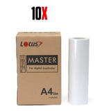 10x Master Termico Ricoh Dx2330 Dx2430 Dx-2330 A4 Lotus 