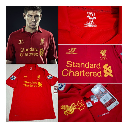 Jersey Original Liverpool Fc Warrior 2012 Wstm200