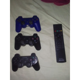 Pacote Ps3 Controles E Controle Remoto Com Defeito E Hd