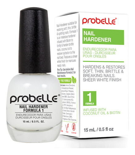 Tratamiento Endurecedor Uñas Probelle Nail Hardener X15ml