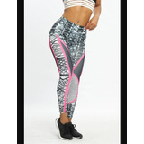 Lycra Deportiva Leggins -gym - Ref. 1160- Gris- Levanta Cola