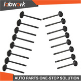 Labwork 16pcs Intake Exhaust Engine Valves For Gm 2.0 -  Aaf