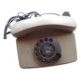 Telefono De Disco Antiguo Años 80 Standard Entel Gris 1983