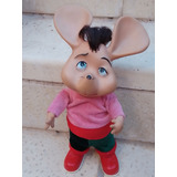 Antiguo Muñeco Topo Gigio Coleccionable Con Zapatos 